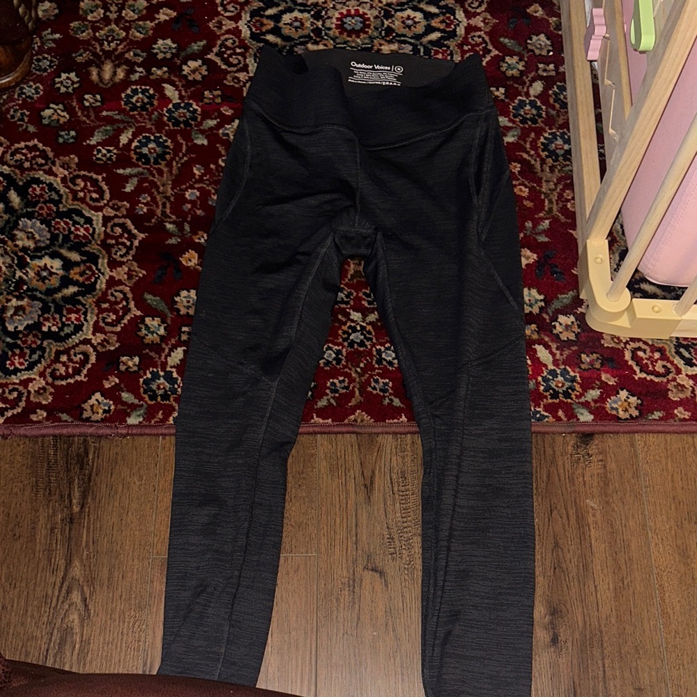 Outdoor Voices Black Leggings